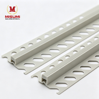 Joint de mouvement pré-encollé en PVC anti-UV personnalisé pour carrelage en plastique