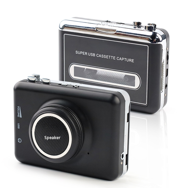 Customizable Portable Walkman Cassette Player Transparent Copper Wheel MP3 Signal Converter Player Cassette Recorders Players