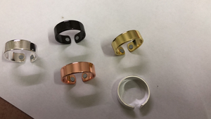 Holesale Fat urning agagnetic timtimulación timpunto de cupunción TI NTI-Snoring Slimming Rherapy eealthcare Ring - Product Image 3