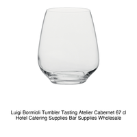 Luigi Bormioli Deg. Verre à vin Atelier Cabernet 67 cl H 12 cm Ø 10 cm