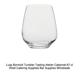 Luigi Bormioli Deg. Vaso de Vidrio Atelier Cabernet 67 cl, Altura 12 cm, Diámetro 10 cm - Product Image 2