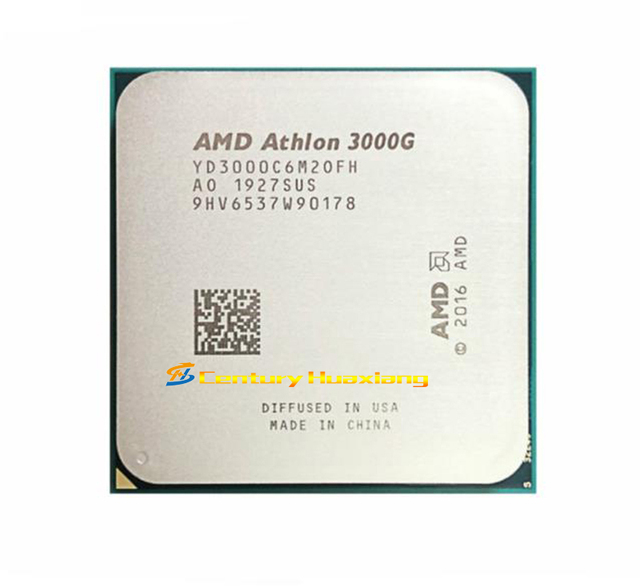 AMD Athlon 3000G 3.5GHz Dual-Core AM4 AMD Processor Box and Tray Ready Stock!