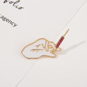 人体器官胃徽章核磁共振兽药合金别针 - Product Image 3