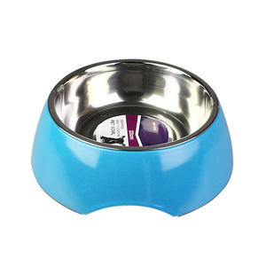 Oneup — bol d'alimentation en acier inoxydable pour chiens et chats, bol alimentaire en mélamine antidérapante, lavable au lave-vaisselle - Product Image 2