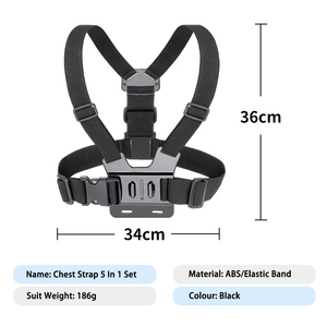 5IN1 khai thác máy ảnh điện thoại dây đeo ngực gắn kết cho GoPro Anh Hùng 13 12 11 10 9 8 7 6 <span class=keywords><strong>DJI</strong></span> <span class=keywords><strong>Osmo</strong></span> hành động 5pro 4 3 insta360 X5 X4 X3 - Product Image 3