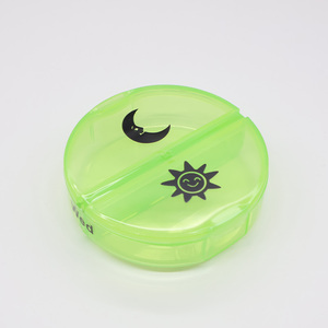 Reise-Mini-PP-Pillenorganizer 7-Tage AM/PM Pillendose Tragbarer Kleiner Medikamentenbehälter - Product Image 4