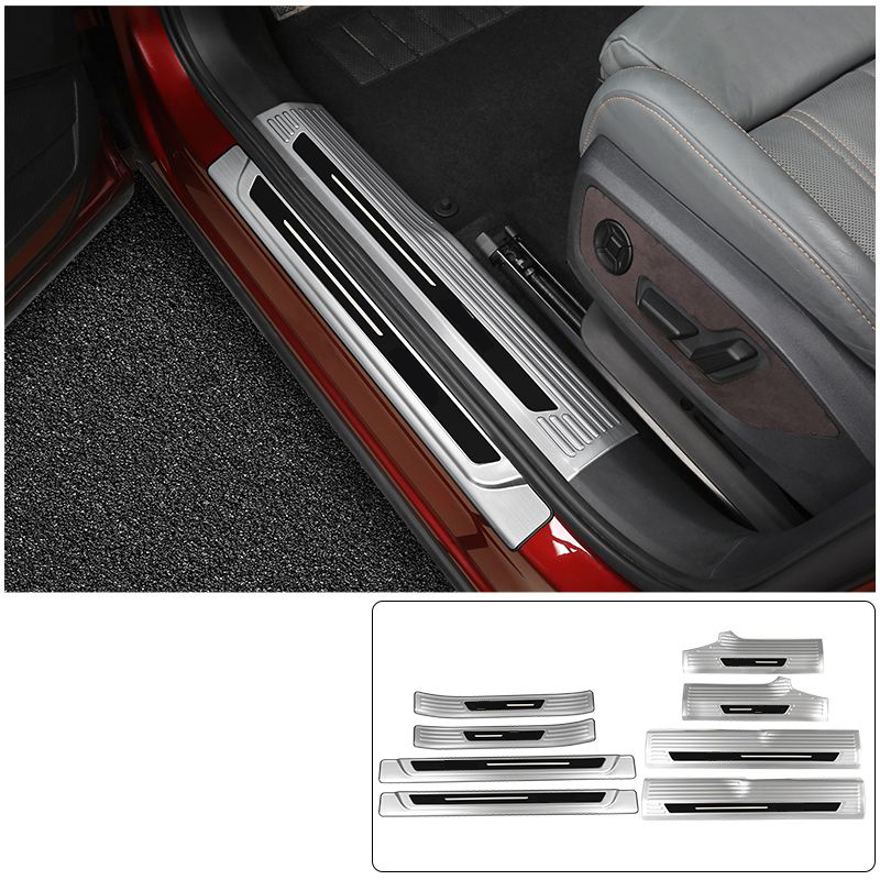 Puerta alféizar 8PCs plata