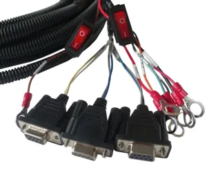 Ensamblaje de cables eléctricos Ensamblaje de arnés de cableado de automóvil Arnés de cables de automóvil Arnés de cableado automotriz personalizado para automóvil