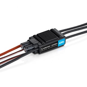 Contrôleur de vitesse électrique sans balais Hobbywing <span class=keywords><strong>FlyFun</strong></span> V5 80A 120A ESC 3-8S Lipo pour drone RC avion - Product Image 4