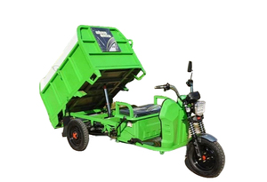 Tricycle électrique compact à prix abordable pour le <span class=keywords><strong>ramassage</strong></span> <span class=keywords><strong>des</strong></span> déchets, séparation <span class=keywords><strong>des</strong></span> déchets secs et humides, idéal pour les environnements ruraux - Product Image 6