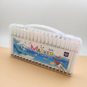 Stylo aquarelle personnalisé de Wenzhou pour enfants, pointe de pinceau souple, ensemble de marqueurs à base d'eau lavables et colorés, emballage - Product Image 3