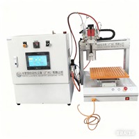 Máquina Dispensadora Automática de Resina Epoxi de Dos Componentes (AB) para Encapsulado de Mini Buzzer, Control PLC, Certificación CE