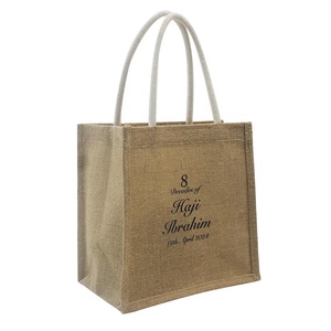 <strong>Wholesale</strong> Natural Linen Handbags Custom Logo Beach Eco Friendly Reusable Gift Retail Shopping <strong>Bags</strong> Beige Black <strong>Jute</strong> <strong>Tote</strong> <strong>Bags</strong> - Product Image 4