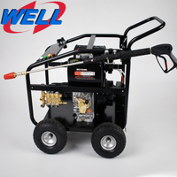Nettoyeur haute pression diesel WEITE 1411A 10HP 250 bars 15 LPM en cuivre, usage moyen, portable, neuf pour la construction et l'optique