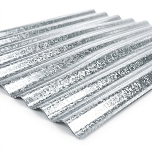 Láminas de Acero Galvanizado Corrugado BIS KS TISI ASTM, <span class=keywords><strong>SISCO</strong></span> DX51D Grado 0.12-0.13mm, Recubrimiento Z61-Z90, Corte Personalizable - Product Image 2