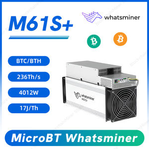 เครื่องขุด M61S พลัส16.5W 240T 242T 244T SHA256อัตราแฮชสูงเครื่องทำเหมือง BTC ใช้พลังงานอย่างมีเสถียรภาพ - Product Image 5