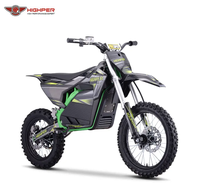 Highper 5000W Vélo tout-terrain électrique pour adolescents et adultes Batterie au lithium 72V Moteur sans balais 2000W Vitesse maximale 80 km/h