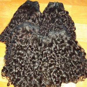 Vierge Brésilienne Remy Cheveux Tissage Extension Couleur Naturelle Eau Bouclée Machine Double Trame Extensions de Cheveux Humains Monde Cheveux - Product Image 1