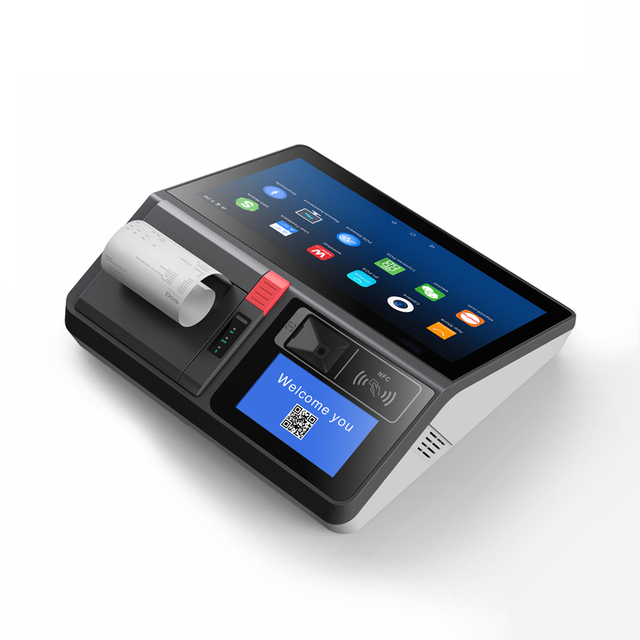 11.6inch Desktop Wireless POS Terminal Android7.1with Thermal Printer for Restaurant