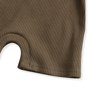 Ropa de Bebé al por Mayor, Ropa de Algodón Acanalado para Bebés y Niños Pequeños, Mono de Manga Larga para Niños, Pelele de Primavera para Bebés - Product Image 5
