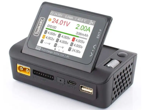 新しい M9 ToolkitRC 多機能充電器 600W 20A 2-8S 折りたたみ式スクリーン デュアル USB 65W バランス充電器 スマートバッテリー充電器 - Product Image 1