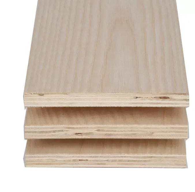 Wholesale red Oak Faced Plywood with Artificial Veneer, Plywood sheet 4x8,laminated plywood board for furniture