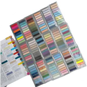 Kawaii Stationery <b>18</b>-Packs 3600 Sheets Transparent PET Material Self-Adhesive Sticky Notes School Supplies with Index Stickers - Product Image 1