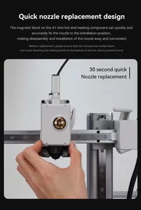 Kit Hotend 3DSWAY A1 pour Bambu Lab A1 Mini, ensemble de hotend haute vitesse, <span class=keywords><strong>buse</strong></span> en acier trempé 0,2/0,4/0,6/0,8 mm, pièce d'<span class=keywords><strong>imprimante</strong></span> <span class=keywords><strong>3D</strong></span> - Product Image 3