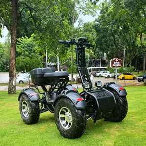 Scooter ATV Quad de 60V 60Ah 4x2500W con Tracción en las Cuatro Ruedas, 55 km/h, Carga de 300 kg, Plegable, Impermeable, Digital, Todoterreno para Adultos - Product Image 2