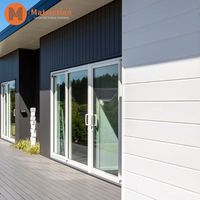 Panneau de bardage en aluminium moderne, durable, résistant aux intempéries, revêtement mural extérieur, panneau mural
