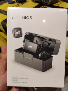 Micrófono Dinámico de Mano DJI Mic 3 con Tipo <span class=keywords><strong>C</strong></span>, 2 TX + 1 RX + Estuche de Carga, Capacidad 4TX + 8RX y Salida de Cuatro Canales - Product Image 2