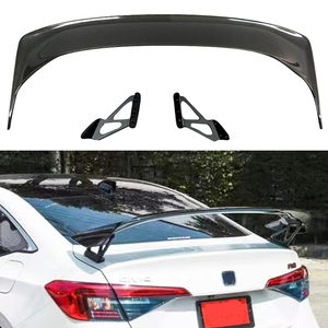 Aileron arrière en fibre de carbone Gen 11 Type R Style pour Honda Civic 11th FL1 FE1 FL4 FL5 2022-<span class=keywords><strong>2023</strong></span> - Product Image 2