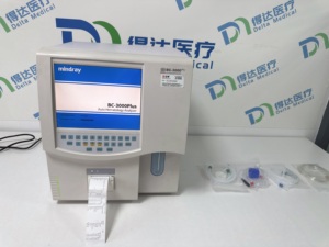 Analizador de Hematología Mindray BC-3000 PLUS Original, Usado, Auténtico, de 3 Partes con 19 Parámetros, Analizador de Sangre Eléctrico Portátil - Product Image 4