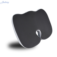 Coussin de siège en mousse à mémoire de forme antidérapant pour soutien arrière de voiture sciatique coccyx soulagement de la douleur oreiller fauteuil roulant coussin de chaise de bureau