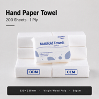 Serviettes en papier pliées en Z super absorbantes, en pâte de bois vierge, résistantes à la déchirure, compatibles avec les distributeurs