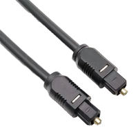Kabel Audio Toslink serat optik Digital, 1M PVC Toslink dengan konektor DVI untuk HDTV