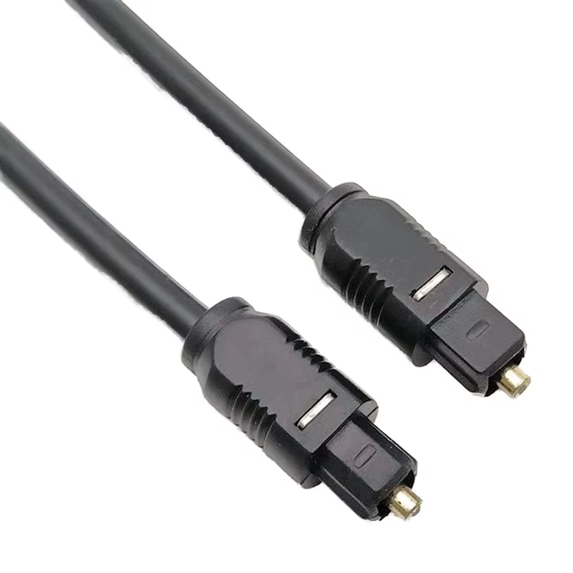 1M Digital Optical Fiber Optic Toslink Audio Cable PVC Toslink Audio Cord with DVI Connector for HDTV