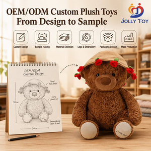 Orsetto di peluche personalizzato ricamato da 13 pollici, prodotto su misura, per compleanno, ricordo, amico coccoloso - Product Image 1