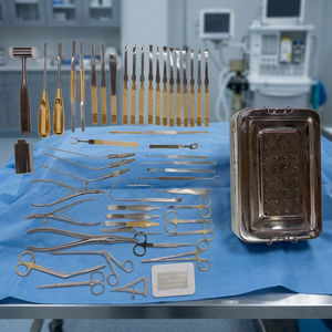 Juego de Instrumentos Quirúrgicos Veterinarios de Acero Inoxidable Reutilizables, Kit de Herramientas de Cirugía Equina para Clínica Veterinaria - Product Image 4