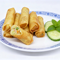 OEM/ODM 40g Rollitos de Primavera Congelados, Bocadillo de Pastelería China | Pequeño, Largo y de Forma Redonda para Venta al por Mayor