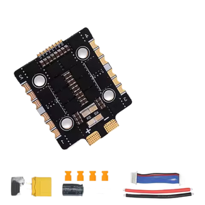 Contrôleur de vitesse électronique brushless 4-en-1 3220 32 bits 65A 8S pour pièces de modèles de course FPV - Product Image 3