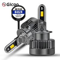 Bombilla LED para Faros Delanteros de Automóvil de 110 W y 12 V, Nueva, Sin Errores, Canbus HID Xenon, 20000 Lúmenes, 6000 K, Ajuste Universal