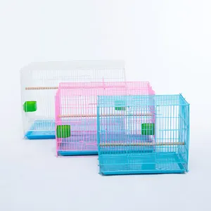 Wholesale pet iron production large group bird cage parrot starling lark cage breeding household breeding cage