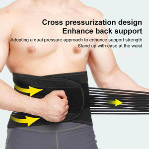 Alivio del dolor médico Tomalin Autocalentamiento Cintura Cinturón de soporte para la espalda con imán Soporte lumbar elástico - Product Image 5