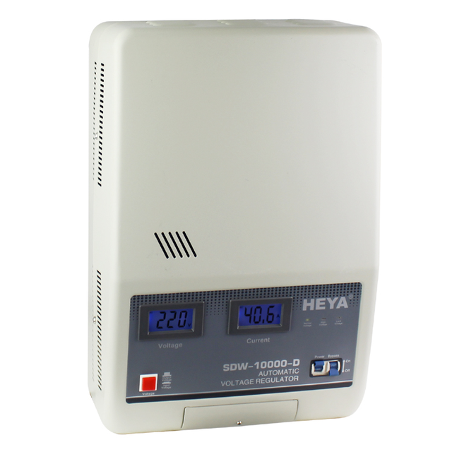 Higher Accuracy Voltage Stabilizer 10KVA Servo Motor Type Single Phase 220V Automatic Voltage Regulator