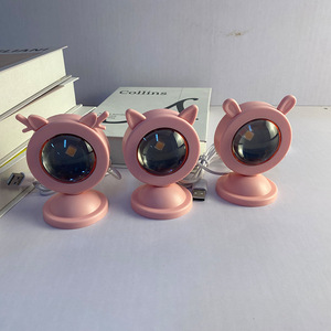 Pink Ear Ambient Projector <b>Light</b> With Adjustable Holder For Night <b>Light</b> And Live Streaming - Product Image 1
