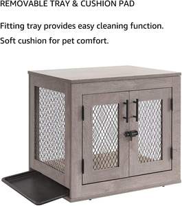 Armoire américaine pour animaux de compagnie <span class=keywords><strong>cage</strong></span> pour chien Petite <span class=keywords><strong>cage</strong></span> pour chien avec un plateau en plastique extractible au fond - Product Image 5