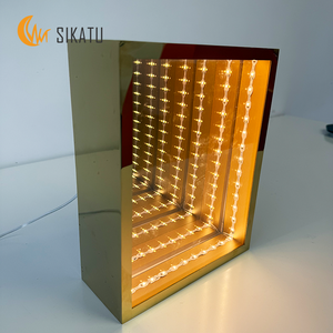 Tùy chỉnh Led Infinity gương hộp đèn cho quảng cáo hiển thị 3D không thấm nước thương mại signage với CE chứng nhận OEM ODM - Product Image 2