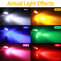 EURS 12V T5 COB LED Armaturenbrett-Beleuchtung Auto-Instrumentenanzeige Mittelkonsolen-Display LED-Lampen mit Geradem Stecker