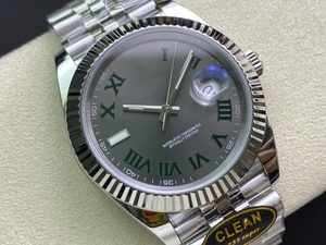 Super Quality Mechanical <b>Watch</b> Waterproof 41mm CFactory 904l Steel 3235 Movement 126-334 Luxury Jubilee Green - Product Image 2